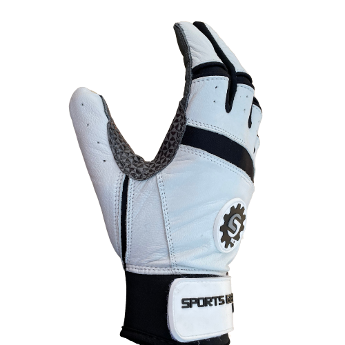 SG Batting Gloves - White/Black - Original Cuff